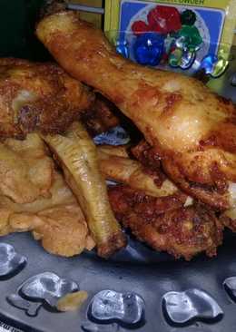 Ayam goreng pedas enak