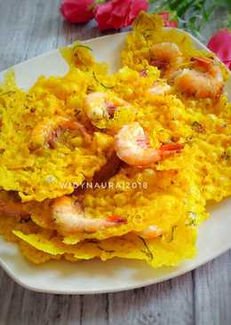 Rempeyek udang endess aroma daun jeruk #Selasabisa