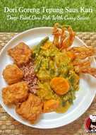 Fried Dori Fish Curry Sauce