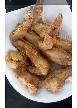 Chiken wings crispy with sesame oil