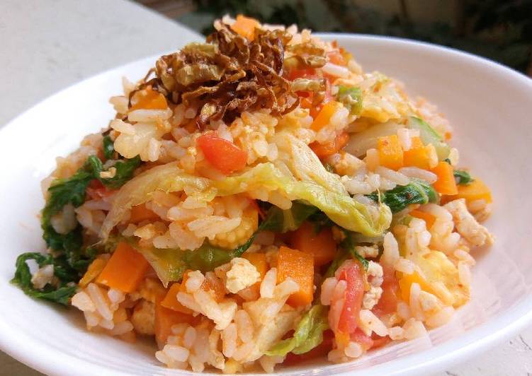 gambar untuk resep makanan Veggie Rice