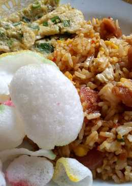 Nasi goreng sosis