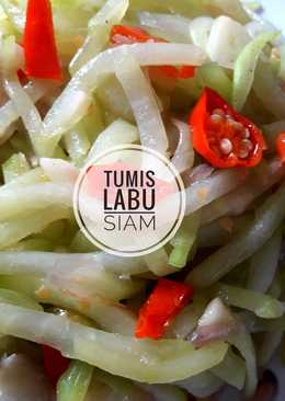 Tumis labu siam