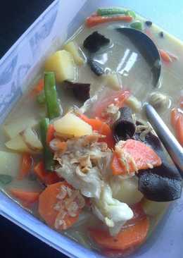 Sayur sop udang rebon