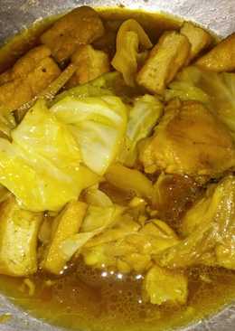 Semur Ayam-Tahu Kecap Ala Bundaku