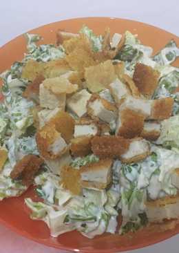 Chicken Salad with dressing