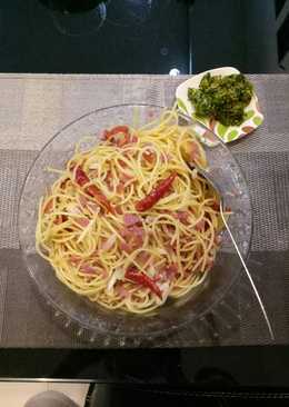 Spaghetti Aglio Oli Bacon