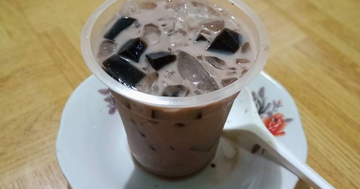 63 resep es cincau susu coklat enak dan sederhana - Cookpad
