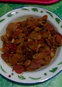 Gongso bakso sosis ala bakmi jowo
