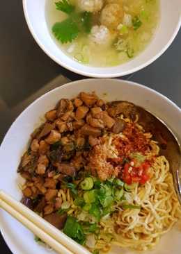 Mie Ayam Jamur Shitake