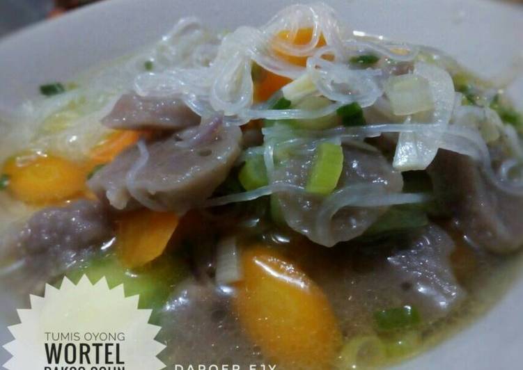 resep makanan Tumis Oyong Wortel