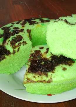 Bolu Pandan Kukus Simple