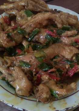 Ceker Ayam Pedas Rica Rica