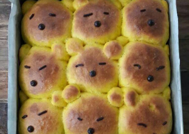 Resep Pumpkin Bread (Roti Labu Kuning) By Ukhe Rizky