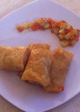 Lumpia kentang wortel