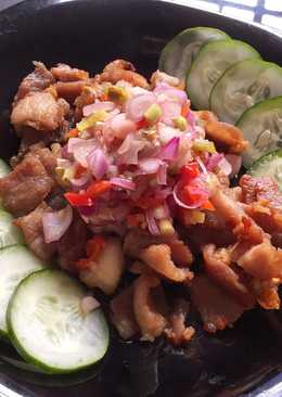 Babi goreng sambal matah