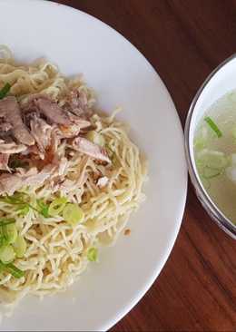 Mie ayam simple