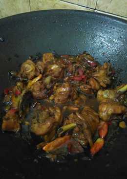 Ayam kecap seadanya
