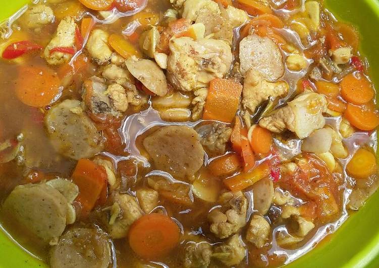 Resep Asem-asem ayam Oleh Tyas