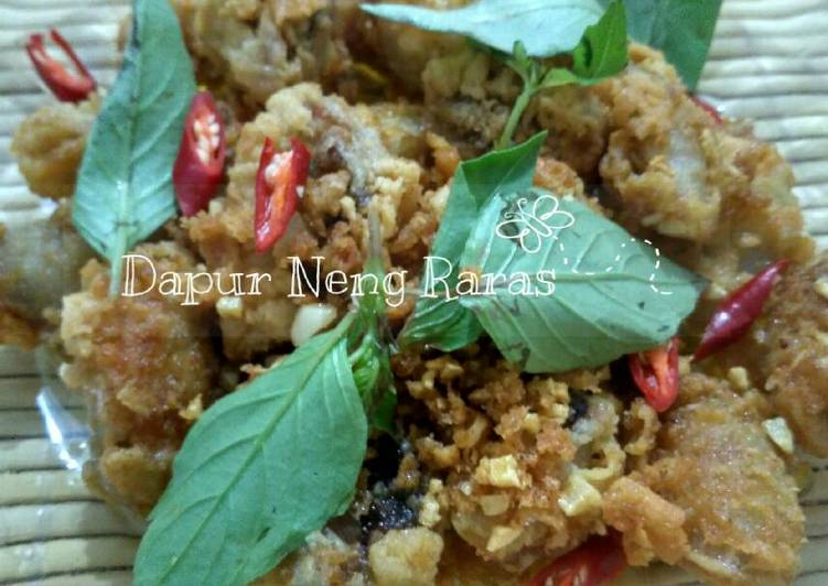 resep makanan Cumi Tepung Saos Mentega Simple