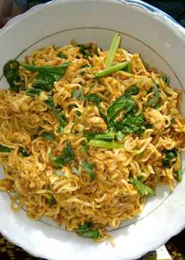 Mie goreng jawa sawi hijau