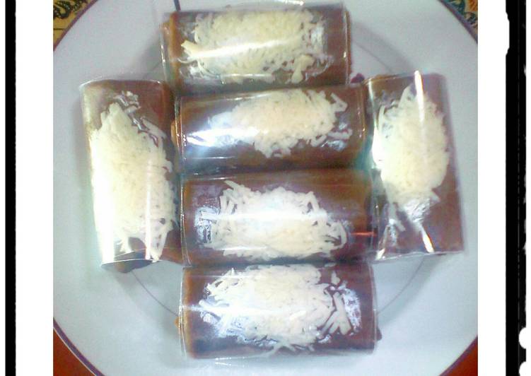 resep Dadar gulung pisang coklat keju