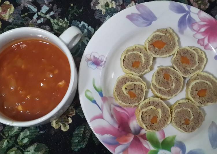 gambar untuk cara membuat ROLADE DAGING SAOS ASAM MANIS...