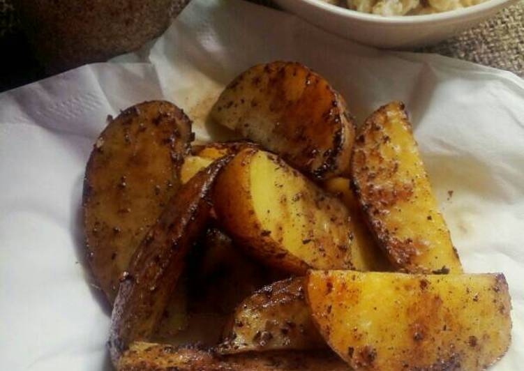 gambar untuk resep makanan Potato Wedges Panggang