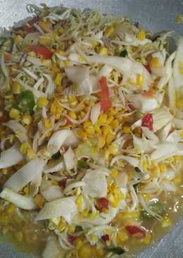Jamur tiram oseng jagung