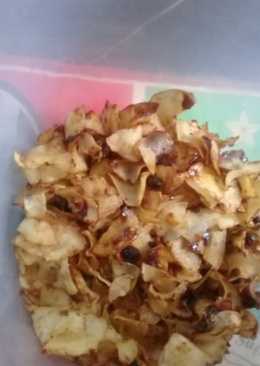 Kripik singkong pedas manis