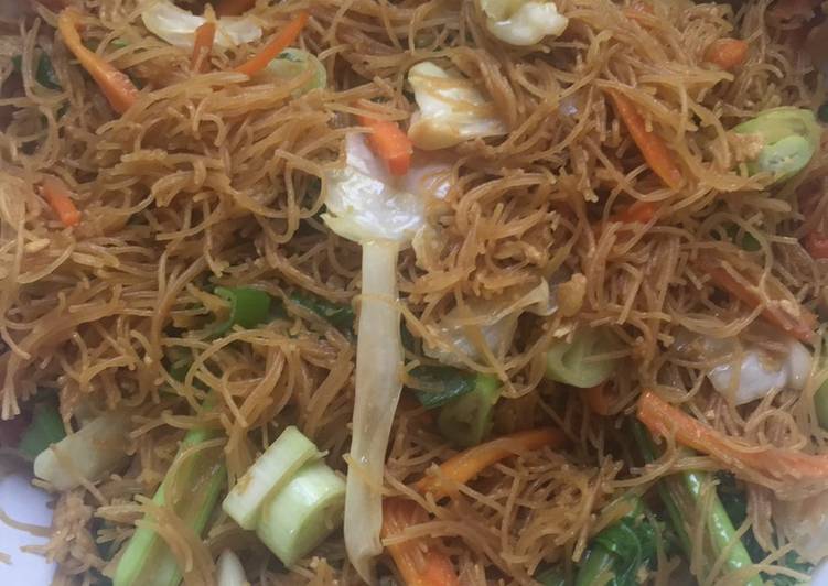 resep lengkap untuk Bihun Goreng