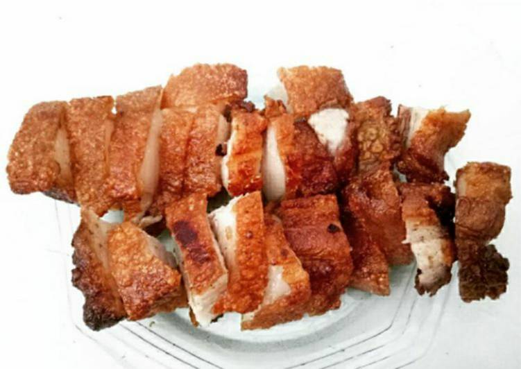 resep masakan Fried Pork belly