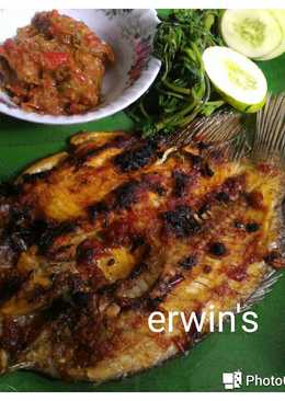 Gurami bakar asam manis