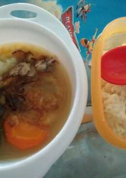 Sop manten solo + nasi UB