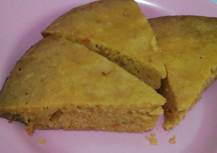 Resep Bolu labu kuning #panggang teflon Dari risky hayu