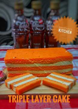 Triple layer cake #ketofy #ketopad