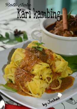 Roti Jala Kari Kambing