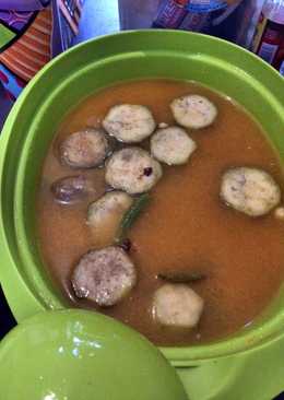 Sayur asem terong ungu