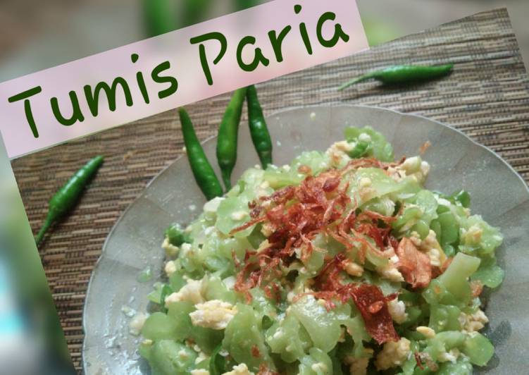  Resep  Tumis Paria Orek  Telur  oleh Iva Merdeka Cookpad