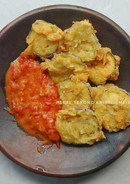 Pecel terong krispi