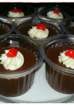 Puding Susu Coklat