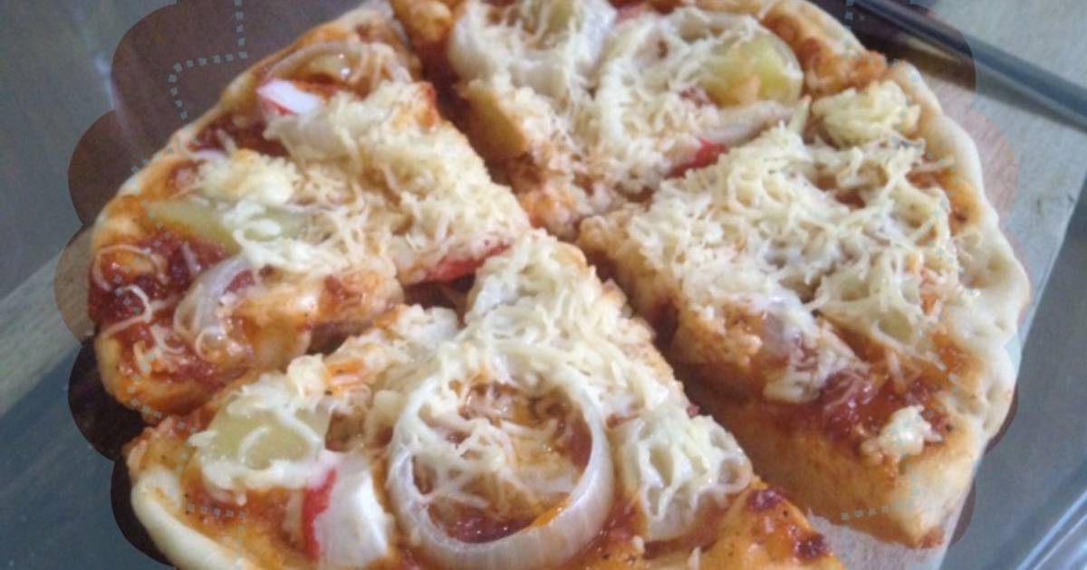 42 resep pizza kentang teflon  enak dan sederhana Cookpad