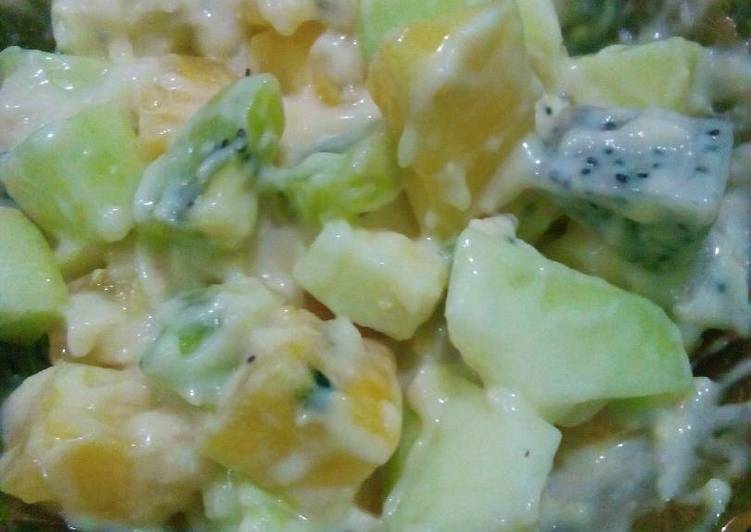 resep Saus Salad buah