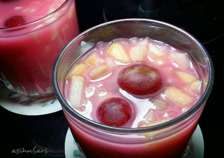 gambar untuk cara membuat Sup Buah Yogurt