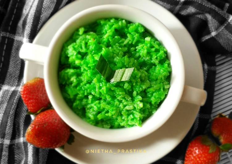 Resep Tape Ketan Hijau Kiriman dari nietha_prastika