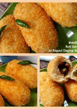 247. Roti Goreng Isi Ragout Daging-Sayur