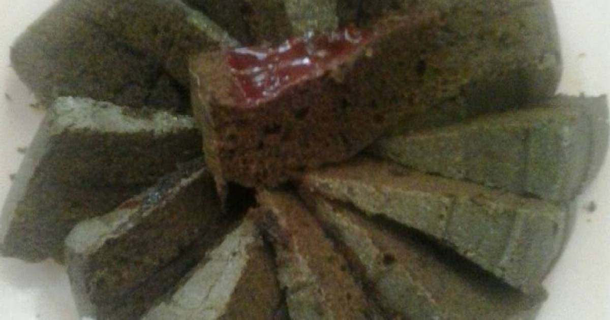 Resep Brownies Kukus Selai strawbery dan kismis