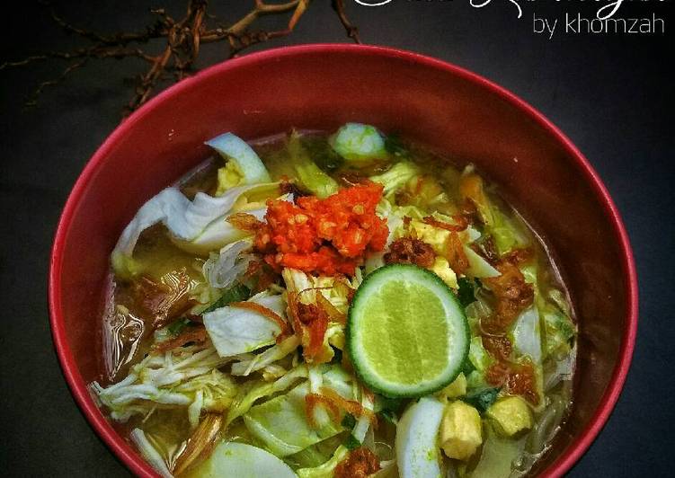 Resep Soto  Ayam  Lamongan  oleh Khomzah Nur Hozin Cookpad