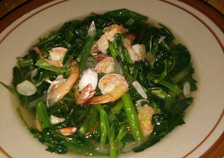 Resep Tumis Kangkung Udang - Ifki masidah