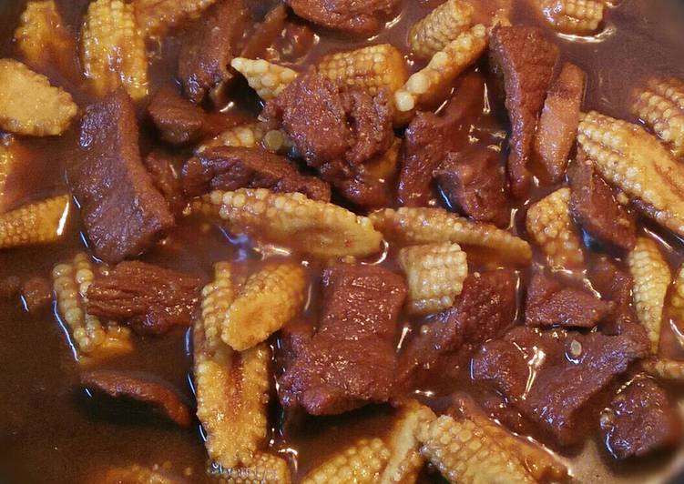 Semur daging jagung putren recipe main photo
